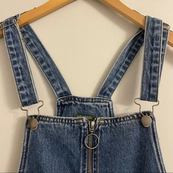 NWT Wild Fable Mini Denim Jean Dress with Zipper Front - Picture 2 of 8